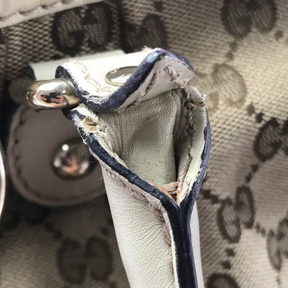 【中古品】【レディース】 GG CANVAS SUKEY HANDBAG 247902 GGキャンバス スーキー ハンドバッグ カバン 180-260421-rt-30-tagh カラー：ブラウン/グレージュ 万代Net店