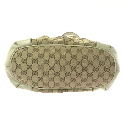 【中古品】【レディース】 GG CANVAS SUKEY HANDBAG 247902 GGキャンバス スーキー ハンドバッグ カバン 180-260421-rt-30-tagh カラー：ブラウン/グレージュ 万代Net店