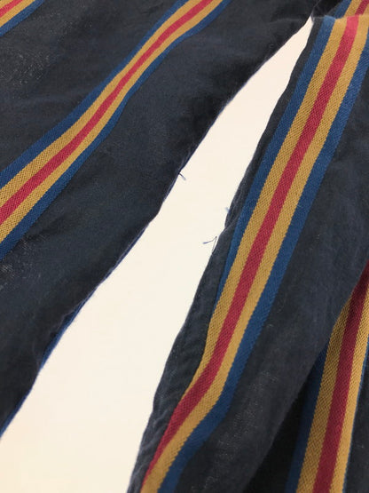 【中古品】【メンズ】 VIVIENNE WESTWOOD MAN ヴィヴィアン ウエストウッド マン L/S STRIPE SHIRT VW-WR-89555 ロングスリーブ ストライプ ロングスリーブ Tシャツ 141-260522-rt-14-tagh サイズ：46 カラー：ネイビー 万代Net店