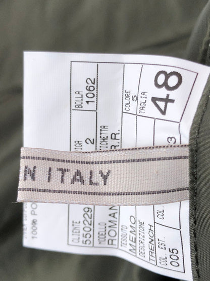 【中古品】【メンズ】 RR レストアンドレクリエーション ROMANO FW TRENCH COAT トレンチコート イタリア製 141-260207-rt-19-tag サイズ：48 カラー：カーキ 万代Net店