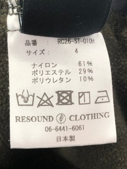【中古品】【メンズ】 RESOUND CLOTHING リサウンド クロージング DARRELL HEAT CARGO PANT RC26-ST-010H ダレル ヒート カーゴ パンツ 153-260211-rt-15-tag サイズ：4 カラー：カーキ 万代Net店
