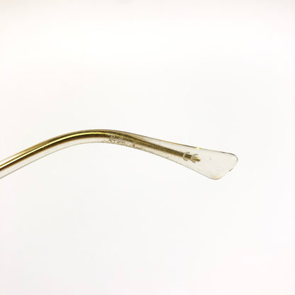 【現状渡し品】【メンズ】 Ray-Ban レイバン CLUBROUND SUNGLASSES RB4246-V クラブラウンド サングラス アイウェア アクセサリー 203-260301-na-04-tag サイズ：49□19 140 カラー：クリア/ゴールド 万代Net店