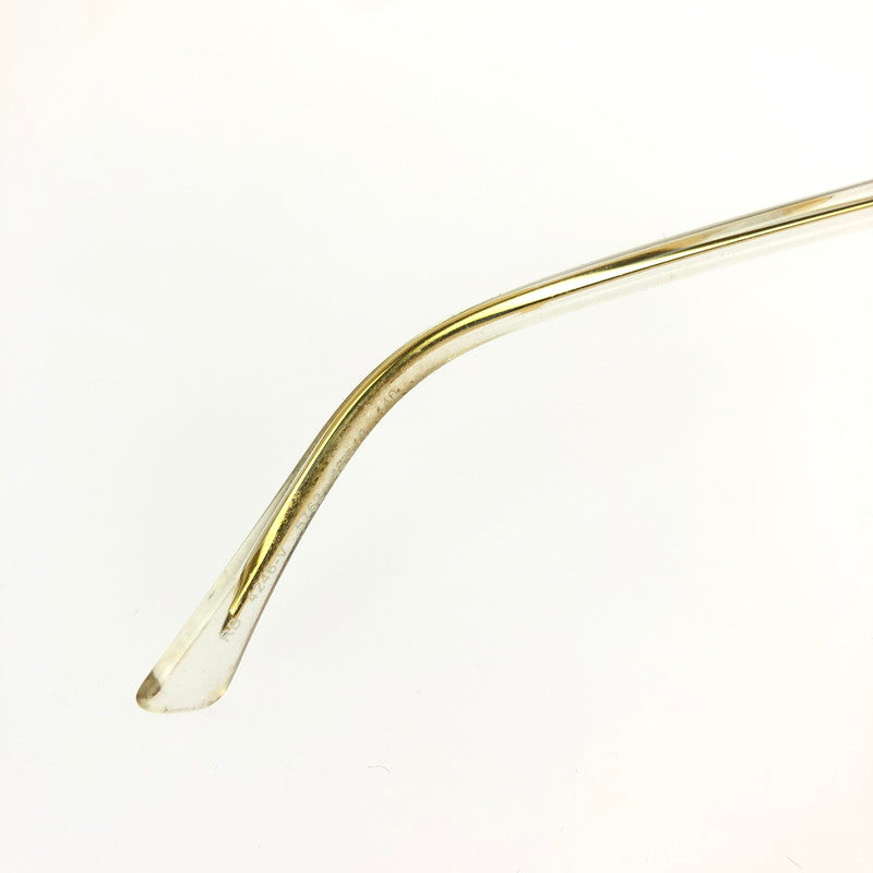 【現状渡し品】【メンズ】 Ray-Ban レイバン CLUBROUND SUNGLASSES RB4246-V クラブラウンド サングラス アイウェア アクセサリー 203-260301-na-04-tag サイズ：49□19 140 カラー：クリア/ゴールド 万代Net店