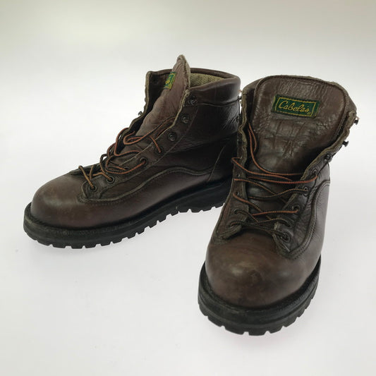 【中古品】【メンズ】 Danner ダナー × CABELA'S カベラス 80～90's DANNER LIGHT GORE-TEX 80～90年代 ダナー ライト ゴアテックス ブーツ USA製 靴 164-260214-rt-07-tag サイズ：不明下記参照 カラー：ブラウン 万代Net店