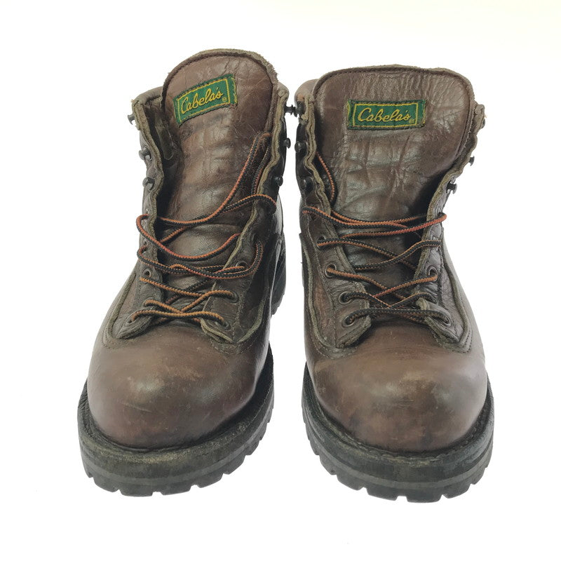 【中古品】【メンズ】 Danner ダナー × CABELA'S カベラス 80～90's DANNER LIGHT GORE-TEX 80～90年代 ダナー ライト ゴアテックス ブーツ USA製 靴 164-260214-rt-07-tag サイズ：不明下記参照 カラー：ブラウン 万代Net店