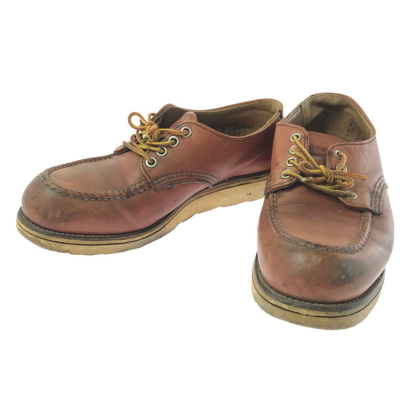 【現状渡し品】【メンズ】 RED WING レッドウィング 90's OX FORD RED BROWN 8104 90年代 オックス フォード ブーツ USA製 刺繍羽タグ 靴 164-260214-rt-05-tag サイズ：US7Ｄ カラー：ブラウン 万代Net店