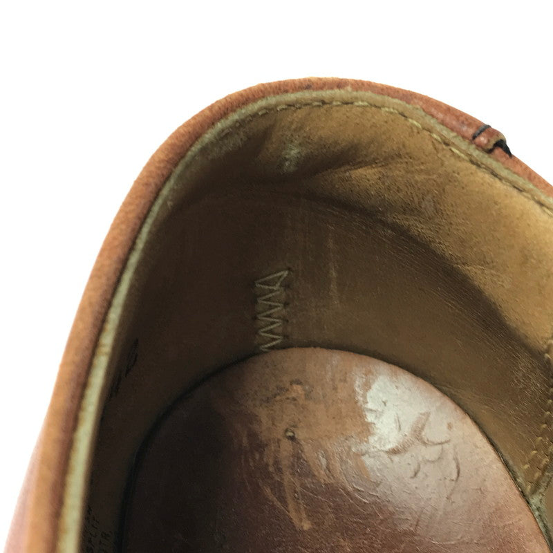 【現状渡し品】【メンズ】 RED WING レッドウィング 90's OX FORD RED BROWN 8104 90年代 オックス フォード ブーツ USA製 刺繍羽タグ 靴 164-260214-rt-05-tag サイズ：US7Ｄ カラー：ブラウン 万代Net店