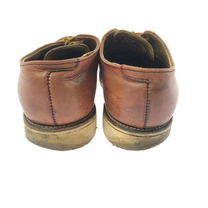 【現状渡し品】【メンズ】 RED WING レッドウィング 90's OX FORD RED BROWN 8104 90年代 オックス フォード ブーツ USA製 刺繍羽タグ 靴 164-260214-rt-05-tag サイズ：US7Ｄ カラー：ブラウン 万代Net店