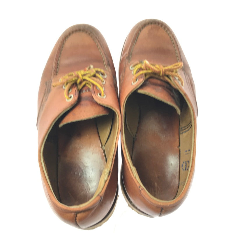 【現状渡し品】【メンズ】 RED WING レッドウィング 90's OX FORD RED BROWN 8104 90年代 オックス フォード ブーツ USA製 刺繍羽タグ 靴 164-260214-rt-05-tag サイズ：US7Ｄ カラー：ブラウン 万代Net店