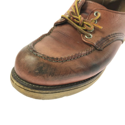 【現状渡し品】【メンズ】 RED WING レッドウィング 90's OX FORD RED BROWN 8104 90年代 オックス フォード ブーツ USA製 刺繍羽タグ 靴 164-260214-rt-05-tag サイズ：US7Ｄ カラー：ブラウン 万代Net店
