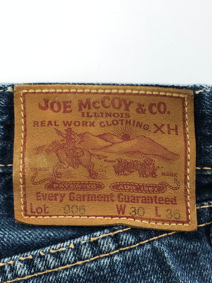 【中古品】【メンズ】 JOE MCCOY ジョーマッコイ DENIM PANTS LOT906 デニムパンツ ジーンズ ボトムス 156-260211-rt-03-tag サイズ：W30 L36 カラー：インディゴ 万代Net店