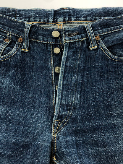【中古品】【メンズ】 JOE MCCOY ジョーマッコイ DENIM PANTS LOT906 デニムパンツ ジーンズ ボトムス 156-260211-rt-03-tag サイズ：W30 L36 カラー：インディゴ 万代Net店
