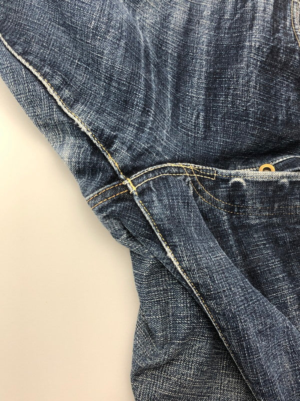 【中古品】【メンズ】 Pherrow's フェローズ DENIM PANTS LOT421 チェックポケット デニムパンツ ジーンズ ボトムス 156-260211-rt-11-tag サイズ：W30 L36 カラー：インディゴ 万代Net店