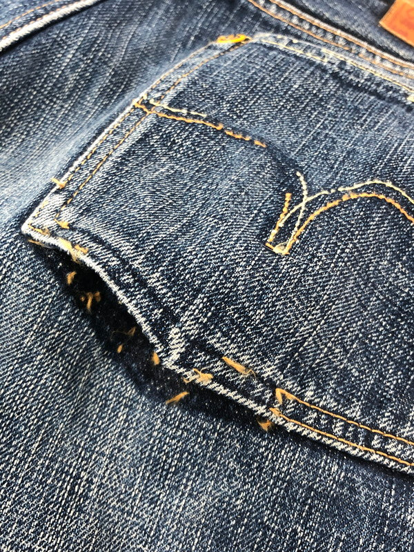 【中古品】【メンズ】 Pherrow's フェローズ DENIM PANTS LOT421 チェックポケット デニムパンツ ジーンズ ボトムス 156-260211-rt-11-tag サイズ：W30 L36 カラー：インディゴ 万代Net店