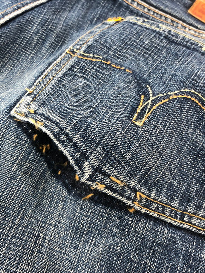 【中古品】【メンズ】 Pherrow's フェローズ DENIM PANTS LOT421 チェックポケット デニムパンツ ジーンズ ボトムス 156-260211-rt-11-tag サイズ：W30 L36 カラー：インディゴ 万代Net店