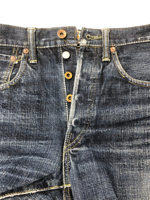 【中古品】【メンズ】 Pherrow's フェローズ DENIM PANTS LOT421 チェックポケット デニムパンツ ジーンズ ボトムス 156-260211-rt-11-tag サイズ：W30 L36 カラー：インディゴ 万代Net店