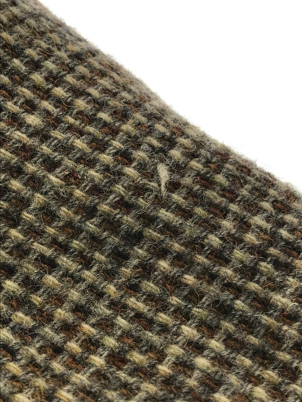 【現状渡し品】【メンズ】 スコットランド製 70～80's 2B CHECK WOOL TAILORED JACKET 70～80年代 2Bチェックウールテーラードジャケット 146-260304-rt-28-tag サイズ：不明 下記参照 カラー：ブラウン 万代Net店
