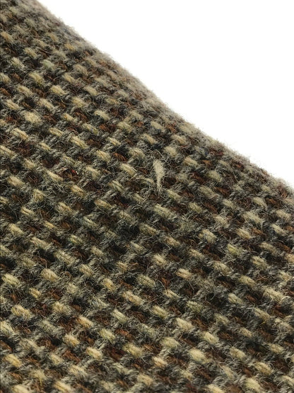 【現状渡し品】【メンズ】 スコットランド製 70～80's 2B CHECK WOOL TAILORED JACKET 70～80年代 2Bチェックウールテーラードジャケット 146-260304-rt-28-tag サイズ：不明 下記参照 カラー：ブラウン 万代Net店