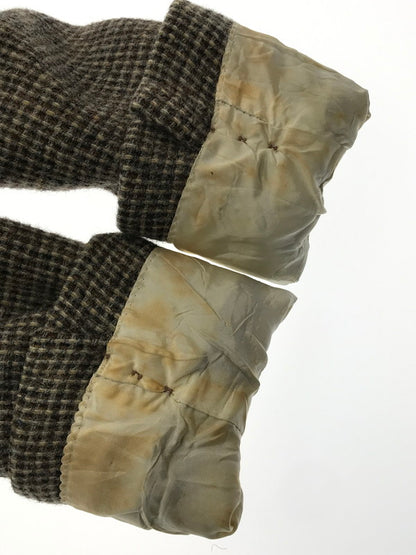 【現状渡し品】【メンズ】 スコットランド製 70～80's 2B CHECK WOOL TAILORED JACKET 70～80年代 2Bチェックウールテーラードジャケット 146-260304-rt-28-tag サイズ：不明 下記参照 カラー：ブラウン 万代Net店