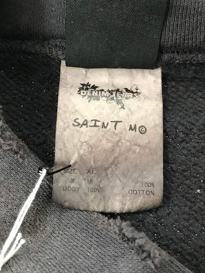 【中古品】【メンズ】 SAINT MICHAEL セント マイケル × DENIM TEARS デニム ティアーズ SM-YS1-0000-C46 24AW DT HOODIE フーディー パーカー 142-260205-na-10-tag サイズ：XL カラー：グレー系 万代Net店