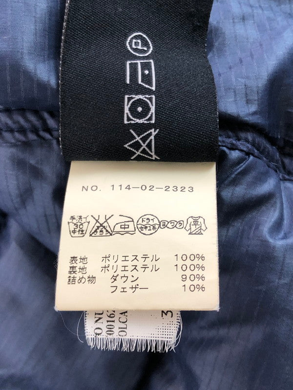 【現状渡し品】【メンズ】 TREX LIGHT DOWN JACKET 114-02-2323 トレックス ライト ダウンジャケット アウター 141-260301-rt-17-tag サイズ：XS カラー：ネイビー 万代Net店