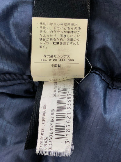 【現状渡し品】【メンズ】 TREX LIGHT DOWN JACKET 114-02-2323 トレックス ライト ダウンジャケット アウター 141-260301-rt-17-tag サイズ：XS カラー：ネイビー 万代Net店
