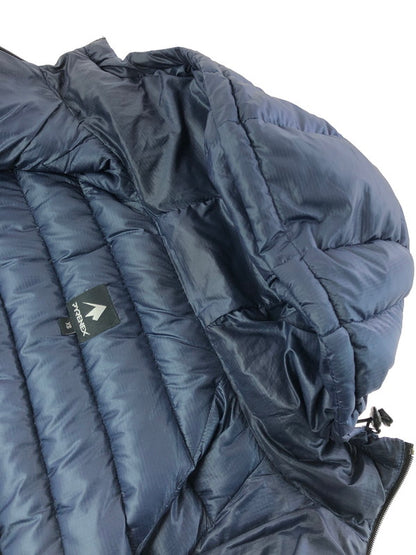 【現状渡し品】【メンズ】 TREX LIGHT DOWN JACKET 114-02-2323 トレックス ライト ダウンジャケット アウター 141-260301-rt-17-tag サイズ：XS カラー：ネイビー 万代Net店
