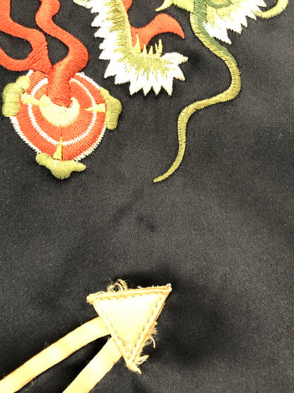 【ジャンク品】【メンズ】 TAILOR 東洋 テーラー トーヨー 90's REVERSIBLE SOUVENIR JACKET M18426 M品番 龍×舞妓 リバーシブル スーベニア ジャケット アウター 145-260204-rt-13-tag サイズ：M カラー：ブラック/ブラウン 万代Net店