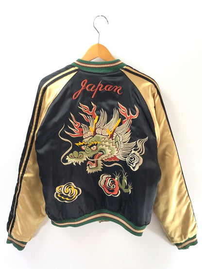 【ジャンク品】【メンズ】 TAILOR 東洋 テーラー トーヨー 90's REVERSIBLE SOUVENIR JACKET M18426 M品番 龍×舞妓 リバーシブル スーベニア ジャケット アウター 145-260204-rt-13-tag サイズ：M カラー：ブラック/ブラウン 万代Net店