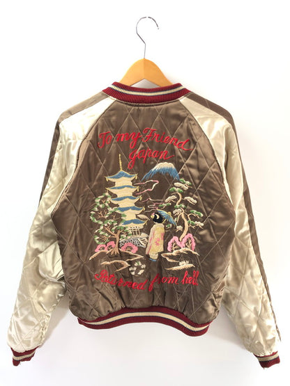 【ジャンク品】【メンズ】 TAILOR 東洋 テーラー トーヨー 90's REVERSIBLE SOUVENIR JACKET M18426 M品番 龍×舞妓 リバーシブル スーベニア ジャケット アウター 145-260204-rt-13-tag サイズ：M カラー：ブラック/ブラウン 万代Net店