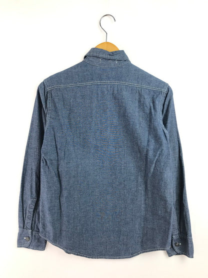 【中古品】【メンズ】 L/S CHAMBRAY WORK SHIRT シャンブレー ワークシャツ USA製 長袖シャツ 145-260225-na-04-tag サイズ：S カラー：ブルー 万代Net店