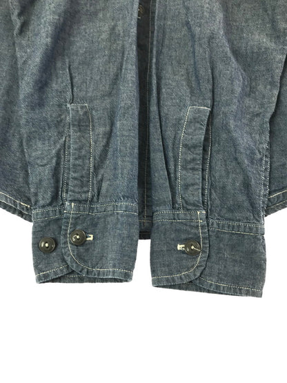 【中古品】【メンズ】 L/S CHAMBRAY WORK SHIRT シャンブレー ワークシャツ USA製 長袖シャツ 145-260225-na-04-tag サイズ：S カラー：ブルー 万代Net店