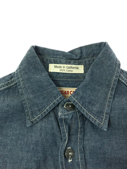 【中古品】【メンズ】 L/S CHAMBRAY WORK SHIRT シャンブレー ワークシャツ USA製 長袖シャツ 145-260225-na-04-tag サイズ：S カラー：ブルー 万代Net店