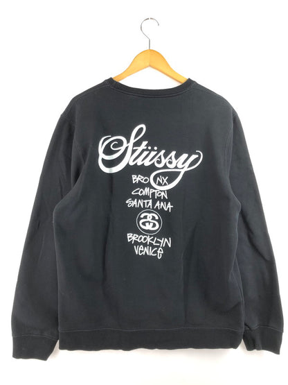 【中古品】【メンズ】 SWEATSHIRT Z3000SAS18 スウェットシャツ トレーナー トップス 142-260207-rt-15-tag サイズ：L カラー：ブラック 万代Net店