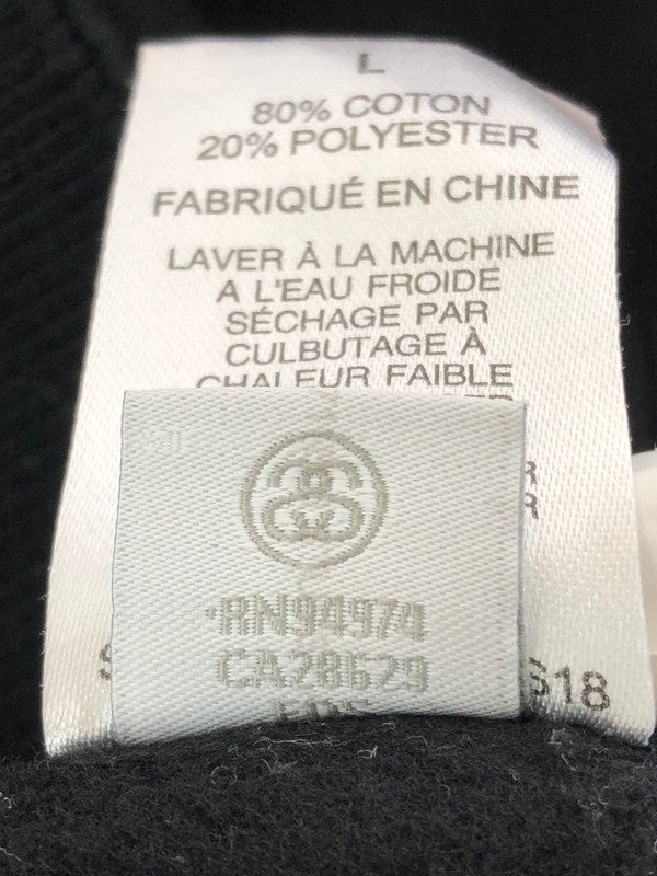 【中古品】【メンズ】 SWEATSHIRT Z3000SAS18 スウェットシャツ トレーナー トップス 142-260207-rt-15-tag サイズ：L カラー：ブラック 万代Net店
