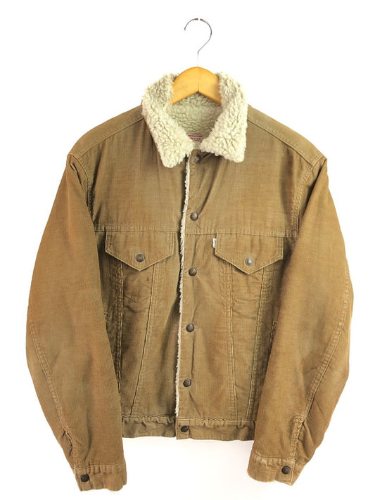 【現状渡し品】【メンズ】 70's BOA CORDUROY JACKET 70508-1523 70年代 ボア コーデュロイ ジャケット USA製 146-260207-rt-17-tag サイズ：40 カラー：ベージュ 万代Net店