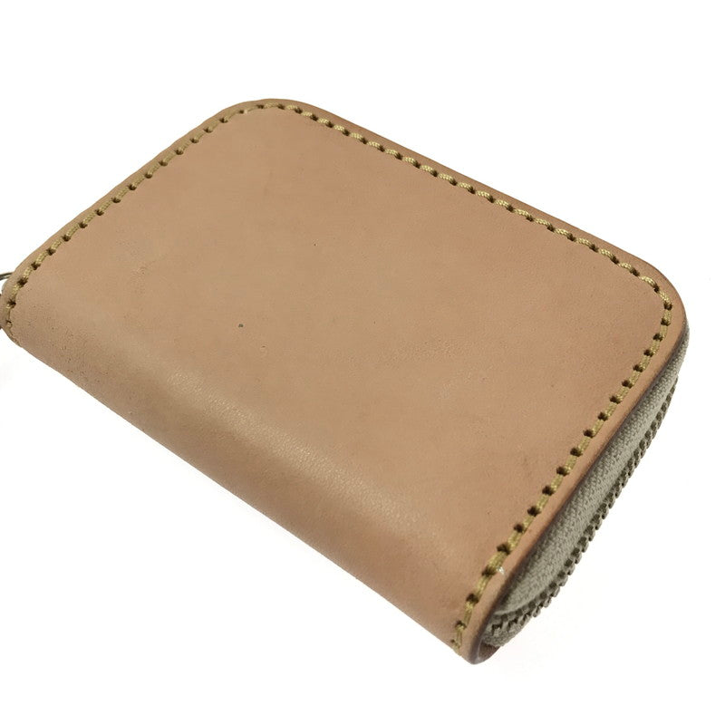 【中古品】【メンズ】 SAAD サード 本革レザーコインケース ナチュラル サドルレザー ウォレット CC-24-NT 財布 200-260331-na-09-tag カラー：ベージュ系 万代Net店