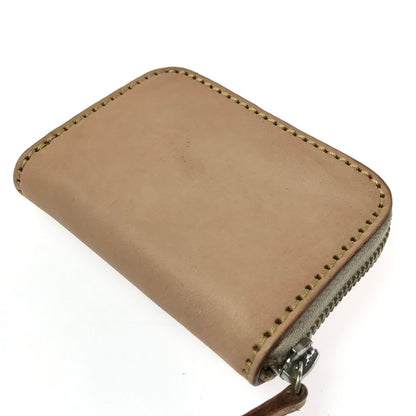 【中古品】【メンズ】 SAAD サード 本革レザーコインケース ナチュラル サドルレザー ウォレット CC-24-NT 財布 200-260331-na-09-tag カラー：ベージュ系 万代Net店