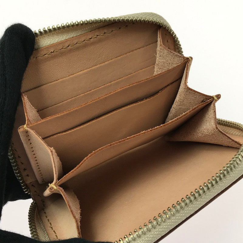 【中古品】【メンズ】 SAAD サード 本革レザーコインケース ナチュラル サドルレザー ウォレット CC-24-NT 財布 200-260331-na-09-tag カラー：ベージュ系 万代Net店