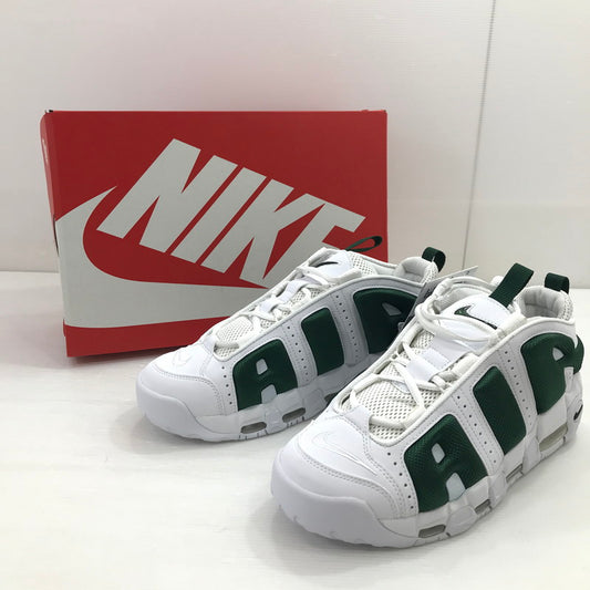 【中古美品】【メンズ】 NIKE ナイキ AIR MORE UPTEMPO LOW FZ3055-102 エア モアアップテンポ ロー モアテン "CELTICS" スニーカー 靴 160-260211-na-09-tag サイズ：27cm US 9 カラー：WHITE/FIR 万代Net店