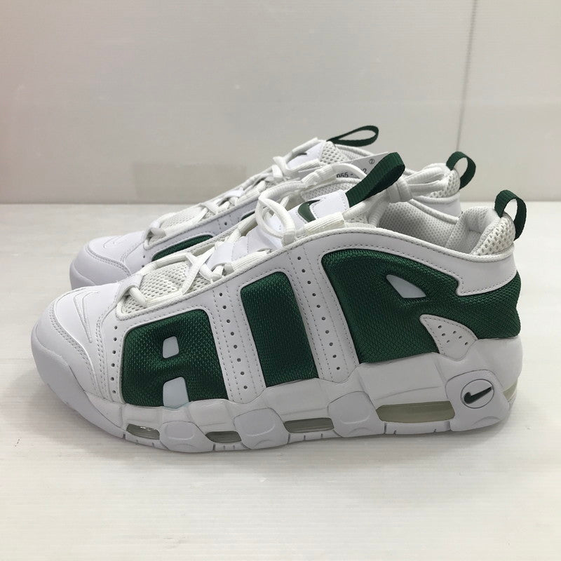 【中古美品】【メンズ】 NIKE ナイキ AIR MORE UPTEMPO LOW FZ3055-102 エア モアアップテンポ ロー モアテン "CELTICS" スニーカー 靴 160-260211-na-09-tag サイズ：27cm US 9 カラー：WHITE/FIR 万代Net店