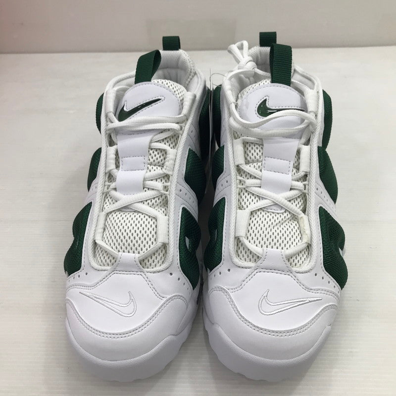 【中古美品】【メンズ】 NIKE ナイキ AIR MORE UPTEMPO LOW FZ3055-102 エア モアアップテンポ ロー モアテン "CELTICS" スニーカー 靴 160-260211-na-09-tag サイズ：27cm US 9 カラー：WHITE/FIR 万代Net店