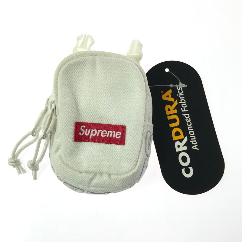 【中古美品】【メンズ】 SUPREME シュプリーム DENIM MINI UTILITY BAG デニム ミニ ユーティリティ バッグ カバン 149-260427-na-12-tagh カラー：ホワイト 万代Net店