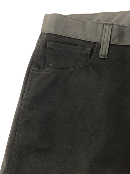 【中古品】【メンズ】 JUNYA WATANABE COMME des GARCONS MAN ジュンヤワタナベコムデギャルソンマン REFLECTOR STRAIGHT PANTS WB-P026 AD2018 リフレクター ストレート パンツ 151-260205-rt-12-tag サイズ：XS カラー：ブラック 万代Net店