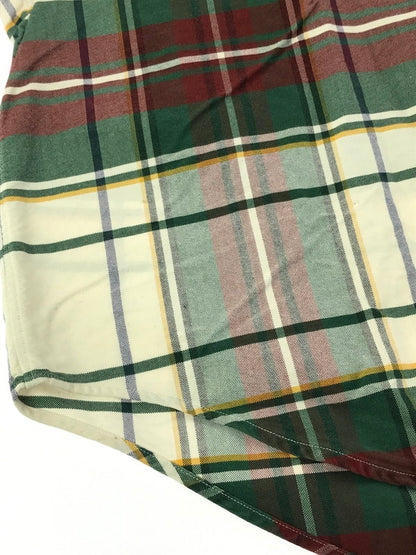 【中古品】【メンズ】 RALPH LAUREN ラルフローレン 90'S L/S BD CHECK SHIRT 90年代 ボタンダウン チェックシャツ 長袖シャツ 146-260225-na-05-tag サイズ：XL カラー：マルチカラー 万代Net店