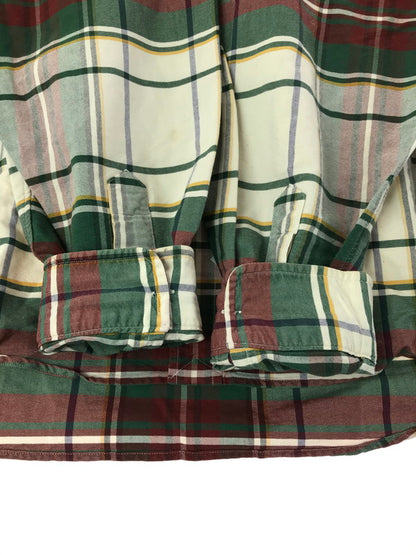 【中古品】【メンズ】 RALPH LAUREN ラルフローレン 90'S L/S BD CHECK SHIRT 90年代 ボタンダウン チェックシャツ 長袖シャツ 146-260225-na-05-tag サイズ：XL カラー：マルチカラー 万代Net店