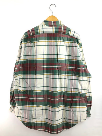 【中古品】【メンズ】 RALPH LAUREN ラルフローレン 90'S L/S BD CHECK SHIRT 90年代 ボタンダウン チェックシャツ 長袖シャツ 146-260225-na-05-tag サイズ：XL カラー：マルチカラー 万代Net店