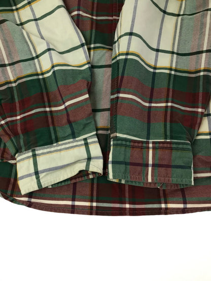 【中古品】【メンズ】 RALPH LAUREN ラルフローレン 90'S L/S BD CHECK SHIRT 90年代 ボタンダウン チェックシャツ 長袖シャツ 146-260225-na-05-tag サイズ：XL カラー：マルチカラー 万代Net店