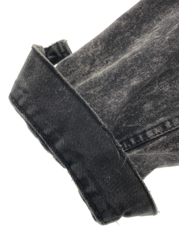 【現状渡し品】【メンズ】 Levi's リーバイス 80's ACID WASH BLACK DENIM TRUCKER JACKET 70507-0253 アシッド ウォッシュ ブラックデニム トラッカー ジャケット アウター USA製 777刻印 146-260204-rt-11-tag サイズ：M カラー：ブラック 万代Net店