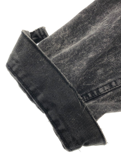 【現状渡し品】【メンズ】 Levi's リーバイス 80's ACID WASH BLACK DENIM TRUCKER JACKET 70507-0253 アシッド ウォッシュ ブラックデニム トラッカー ジャケット アウター USA製 777刻印 146-260204-rt-11-tag サイズ：M カラー：ブラック 万代Net店